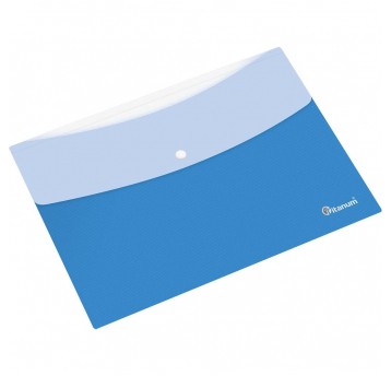 Teczka kopertowa PP Titanum A4 Niebiesko - biała