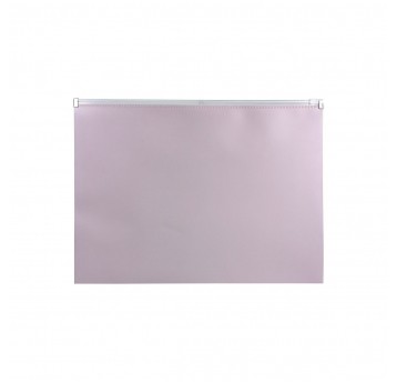 Teczka plastikowa na suwak MORANDI A4 róż