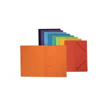 Teczka preszpanowa A4 350g BANTEX gumka Czarna