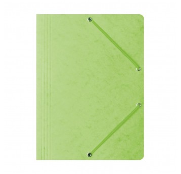 Teczka preszpanowa A4 350g BANTEX gumka Jasny Ziel