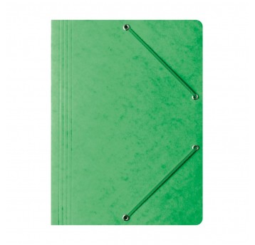 Teczka preszpanowa A4 350g BANTEX gumka Zielona