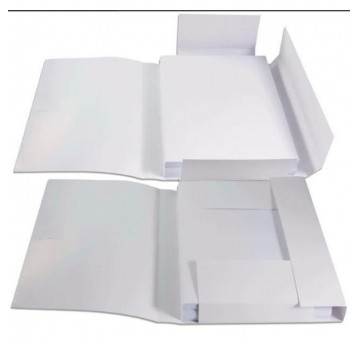 Teczka wiązana A4 Barbara Biała 320x250x50 25sztuk