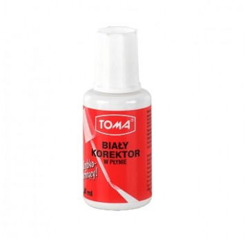 TOMA korektor w płynie z pędzelkiem 20ML TO-019/10