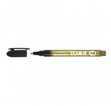 TOMA marker olejowy 1,5mm ZŁOTY okrągła TO-441