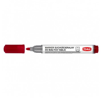 TOMA marker suchościeralny CZERWONY TO-266 /10