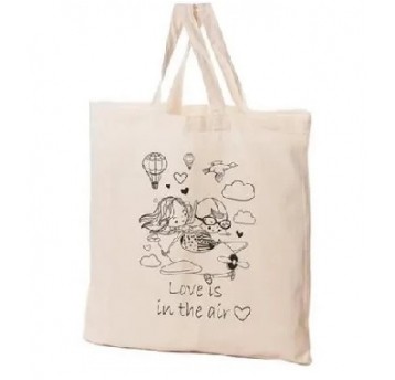 Torba baweł kr rączka JAŚ I MAŁGOSIA MIX 1szt /25