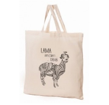 Torba baweł kr rączka ZWIERZAKI MIX 1szt /25