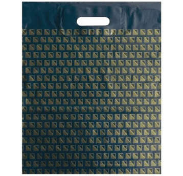 Torba foliowa DKT 39x45cm TRÓJKĄTY czarn 50szt /20