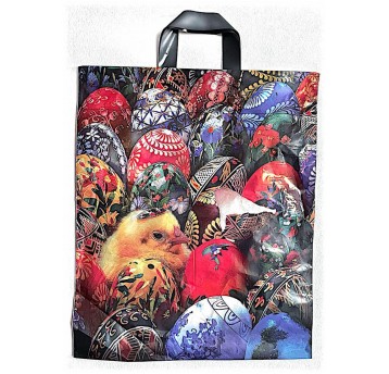 Torba foliowa UCHO 39x45cm WIELKANOC 50szt /10