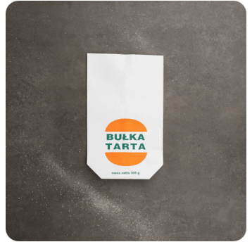 Torba krzyżowa biała 3/4 BUŁKA TARTA ndr 10kg /1op
