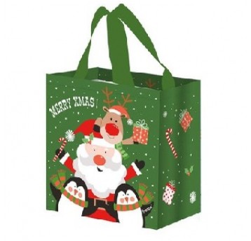 Torba z PP 10L mini BN MIKOŁAJ RENIFER MIX 1szt