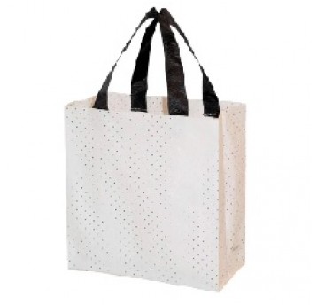 Torba z PP 10L mini KROPKI BIAŁE 1szt /25