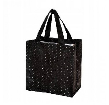 Torba z PP 10L mini KROPKI CZARNE 1szt /25