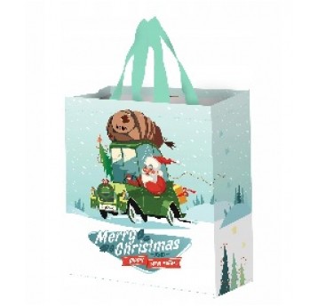 Torba z PP 14L BN MIKOŁAJ W SAMOCHODZIE 1szt /20