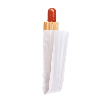 Torebka papier HOT DOG biała 19x7x4cm 1000szt