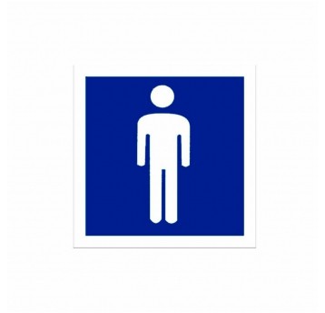WC mężczyzna Tabliczka PCV 110x110