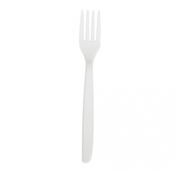 Widelec PP biały 50szt 18,5cm Gruby PAPSTAR /40