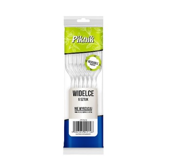 Widelec PS transp PIKNIK 6szt /80 REUSE