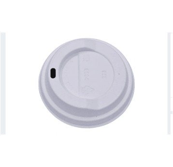 Wieczko 80mm pulpa drzewna ENJOY BIAŁE 50szt /20