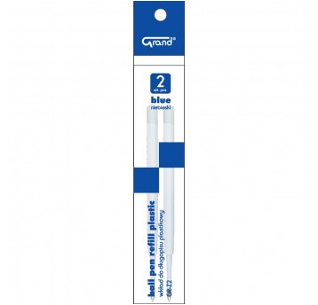 Wkład do długopisu Grand niebieski plastiko 2szt
