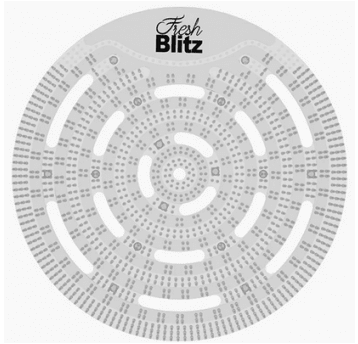 Wkład do pisuaru BLITZ DISK 14cm BEZBARWNY Mango