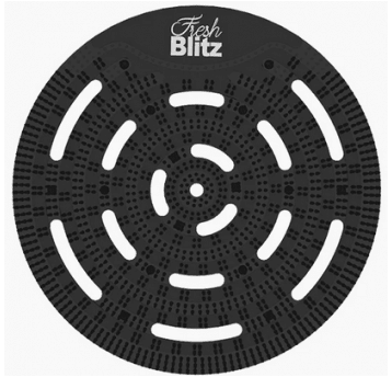 Wkład do pisuaru BLITZ DISK 14cm CZARNY Jeżyna