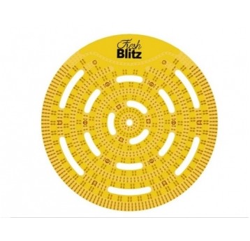 Wkład do pisuaru BLITZ DISK 14cm ŻÓŁTY Citrus