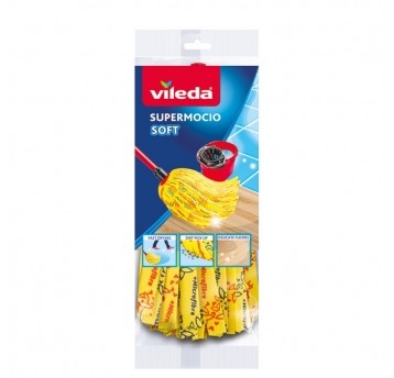 Wkład mop paski VILEDA SuperMocio ŻÓŁTY 1szt /12