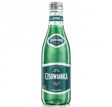 Woda Cisowianka NieGAZ 300ml 24szt szklana butelka