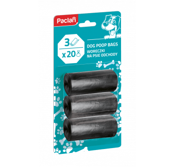 Woreczki na psie odchody PACLAN 3x20szt /16