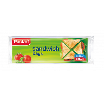 Woreczki śniadaniowe PACLAN 18x28cm 100szt /50
