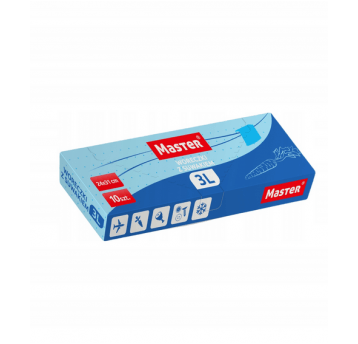 Woreczki uniwer mrożonki suwak MASTER 3L 10szt