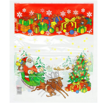 Worki na PREZENTY CZERWONE 40x50 30szt /50 DUŻE