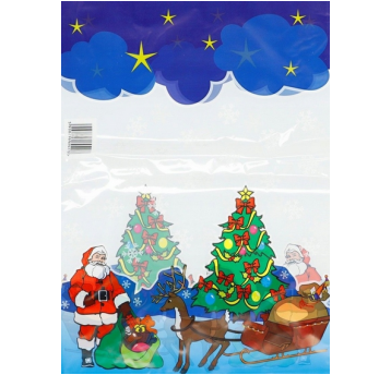 Worki na PREZENTY NIEBIESKIE 30x42 50szt /30 MAŁE