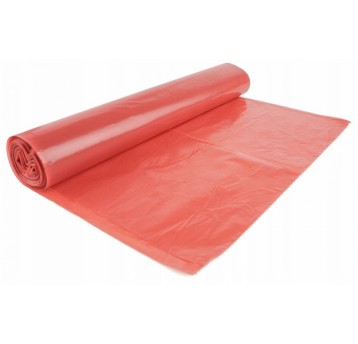 Worki na śmieci 160L CZERWONE LD '10' /22