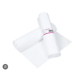 Worki na śmieci 30L 100szt BIAŁE /10