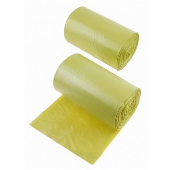 Worki na śmieci 60L ŻÓŁTE LD '50'