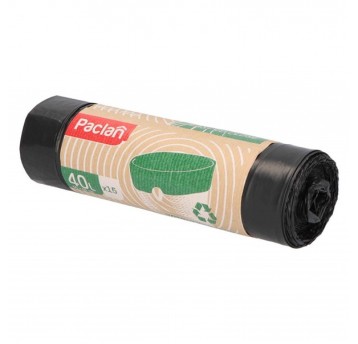 Worki na śmieci Paclan ECO LINE NEW 40L'15' PROMOC