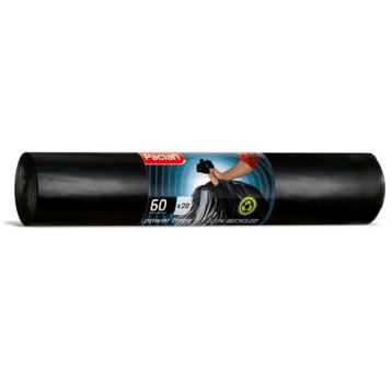 Worki śmieci POWER BAGS 52mi 60L 20szt /12