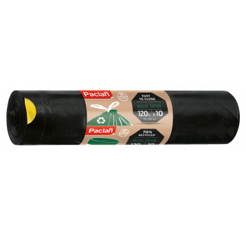 Worki śmieci taśma ECO LINE PACLAN 120L 10szt /18