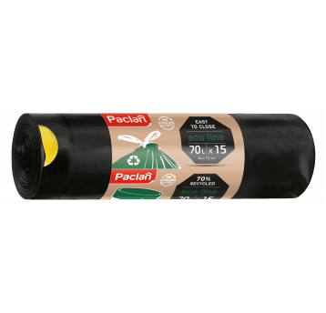 Worki śmieci taśma ECO LINE PACLAN 70L 15szt /24