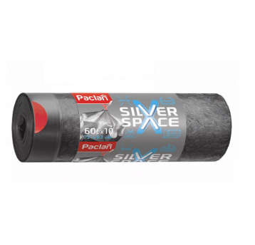 Worki śmieci taśma SILVER SPACE 60L 10szt /30