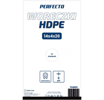 Worki spożywcze HDPE 18/4/42 ODRA/Perfecto /10