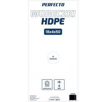 Worki spożywcze HDPE 18/4/50 ODRA/Perfecto /10