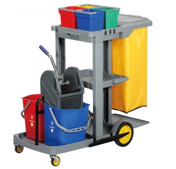 Wózek serwisowy 2x17L 4x4L MAXI 2