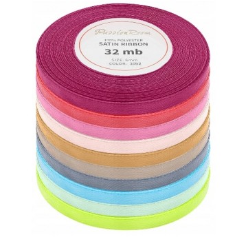 Wstążka satynowa 0,5cm x 32mb