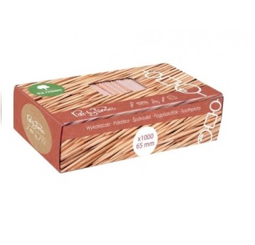 Wykałaczki 6,5cm kartonik PartyTime 1000szt