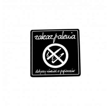 Zakaz palenia Tabliczka kredowa 110x110