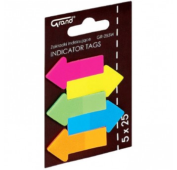 Zakładka indeksująca 45x23 Grand Strzałki 125k