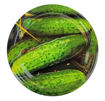 ZAKRĘTKA słoik 82mm 6zacz OGÓRKI 10szt /70